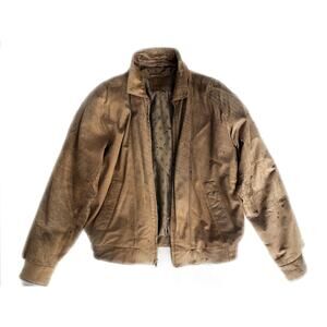 Vintage 80's J. Riggings Genuine Suede Leather Bomber Jacket